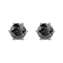 Load image into Gallery viewer, Crystalize Silver Night Earring With Crystals From Swarovski®