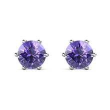 Load image into Gallery viewer, Crystalize Tanzanite Earrings With Crystals From Swarovski®