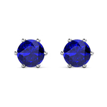 Load image into Gallery viewer, Crystalize Majestic Blue Earrings With Crystals From Swarovski®