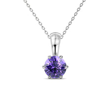 Load image into Gallery viewer, Crystalize Tanzanite Necklace With Crystals From Swarovski®