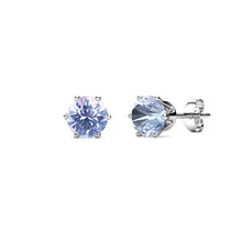 Load image into Gallery viewer, Crystalize Provence Lavender Earrings With Crystals From Swarovski®