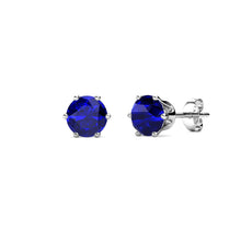 Load image into Gallery viewer, Crystalize Majestic Blue Earrings With Crystals From Swarovski®