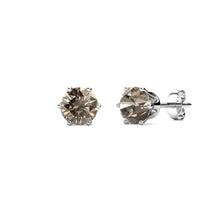 Load image into Gallery viewer, Crystalize Greige Earrings With Crystals From Swarovski®