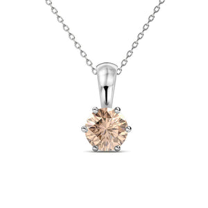 Crystalize Silk Necklace With Crystals From Swarovski®