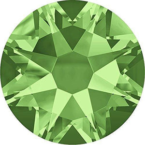 2000, 2058 & 2088 Swarovski® Flatback Crystals Non Hotfix Peridot