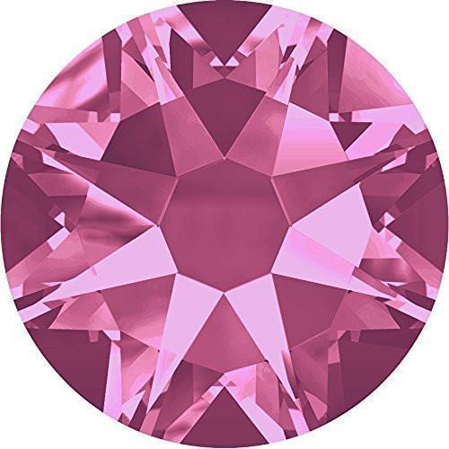 2000, 2058 & 2088 Swarovski® Flatback Crystals Non Hotfix Rose