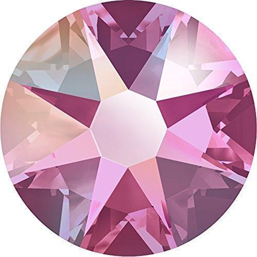 2000, 2058 & 2088 Swarovski® Flatback Crystals Non Hotfix Rose AB