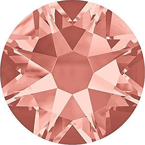 2000, 2058 & 2088 Swarovski® Flatback Crystals Non Hotfix Rose Peach