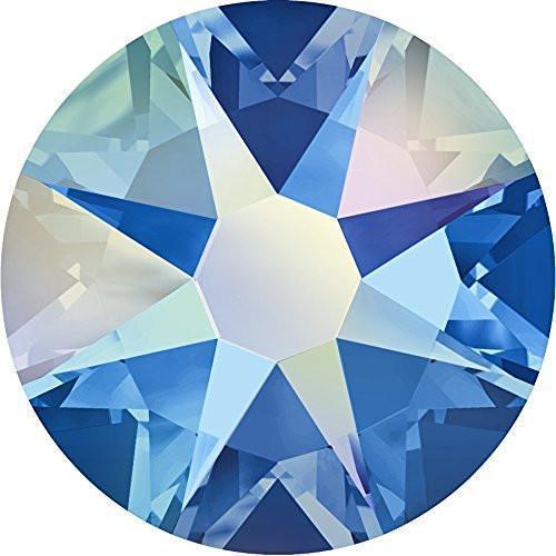 2000, 2058 & 2088 Swarovski® Flatback Crystals Non Hotfix Sapphire AB