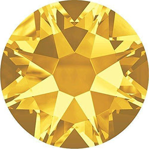 2000, 2058 & 2088 Swarovski® Flatback Crystals Non Hotfix Sunflower