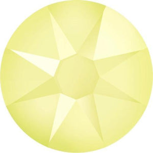 2088 Swarovski® Flatback Crystals Non Hotfix Crystal Powder Yellow - END OF LINE