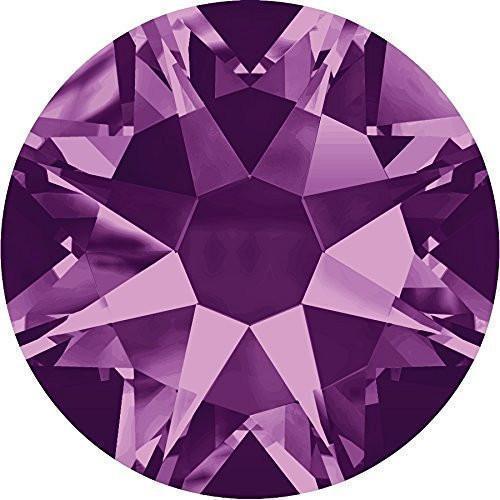 2000, 2058 & 2088 Swarovski® Flatback Crystals Non Hotfix Amethyst