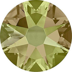 2000, 2058 & 2088 Swarovski® Flatback Crystals Non Hotfix Crystal Luminous Green