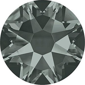 2000, 2058 & 2088 Swarovski® Flatback Crystals Non Hotfix Black Diamond