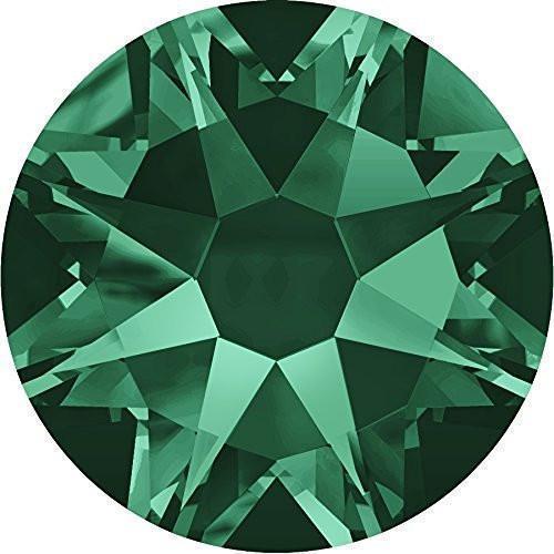 2000, 2058 & 2088 Swarovski® Flatback Crystals Non Hotfix Emerald