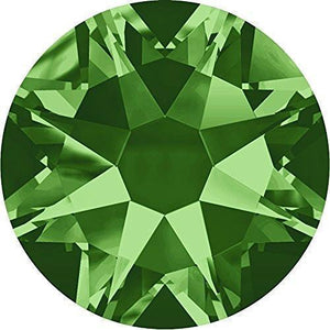 2000, 2058 & 2088 Swarovski® Flatback Crystals Non Hotfix Fern Green