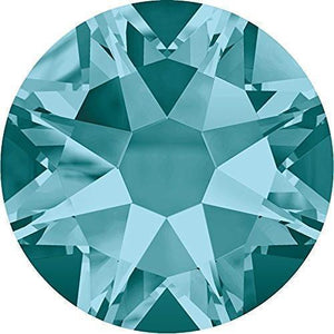 2000, 2058 & 2088 Swarovski® Flatback Crystals Non Hotfix Blue Zircon