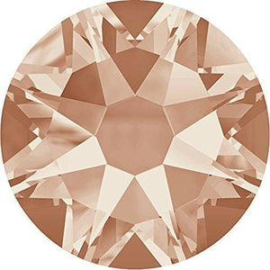 2000, 2058 & 2088 Swarovski® Flatback Crystals Non Hotfix Light Peach