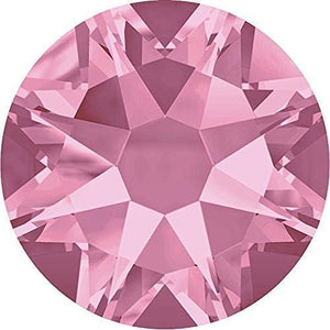 2000, 2058 & 2088 Swarovski® Flatback Crystals Non Hotfix Light Rose