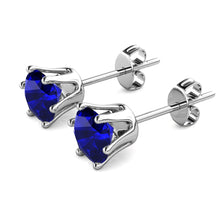 Load image into Gallery viewer, Crystalize Majestic Blue Earrings With Crystals From Swarovski®