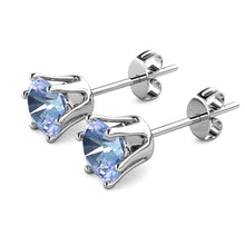 Load image into Gallery viewer, Crystalize Provence Lavender Earrings With Crystals From Swarovski®