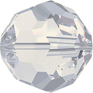 5000 Swarovski® Crystal Beads Round White Opal