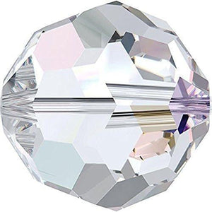 5000 Swarovski® Crystal Beads Round Crystal AB