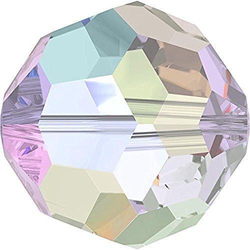 5000 Swarovski® Crystal Beads Round Crystal AB - Fully Coated