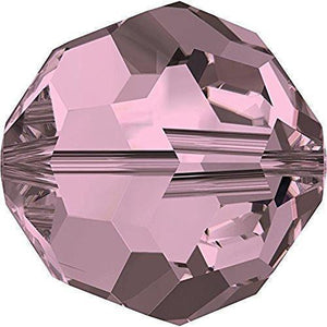 5000 Swarovski® Crystal Beads Round Crystal Antique Pink