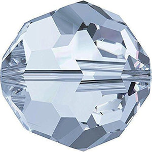 5000 Swarovski® Crystal Beads Round Crystal Blue Shade