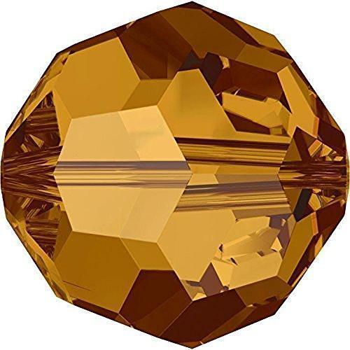 5000 Swarovski® Crystal Beads Round Crystal Copper