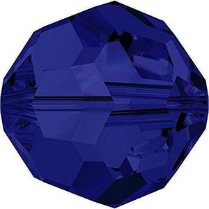 5000 Swarovski® Crystal Beads Round Dark Indigo