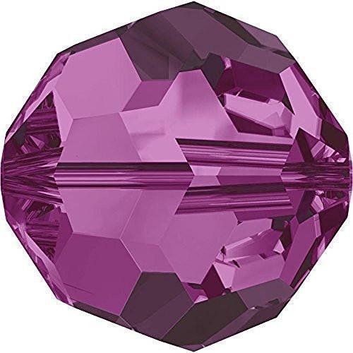 5000 Swarovski® Crystal Beads Round Fuchsia