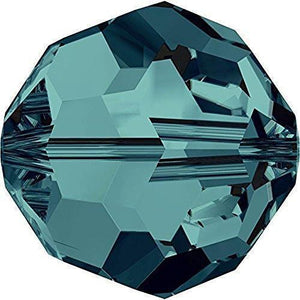 5000 Swarovski® Crystal Beads Round Indicolite