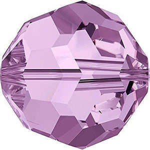 5000 Swarovski® Crystal Beads Round Light Amethyst