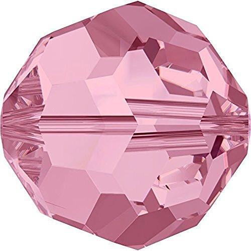 5000 Swarovski® Crystal Beads Round Light Rose