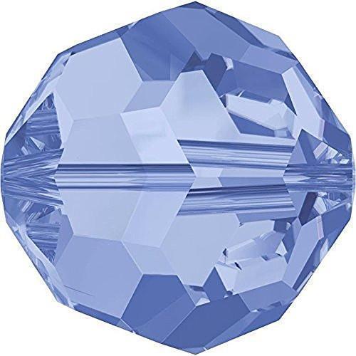 5000 Swarovski® Crystal Beads Round Light Sapphire