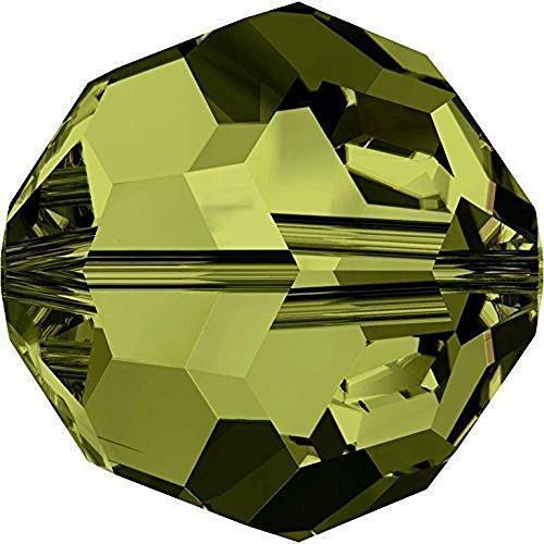 5000 Swarovski® Crystal Beads Round Olivine