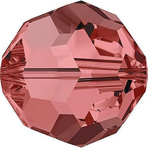 5000 Swarovski® Crystal Beads Round Padparadscha