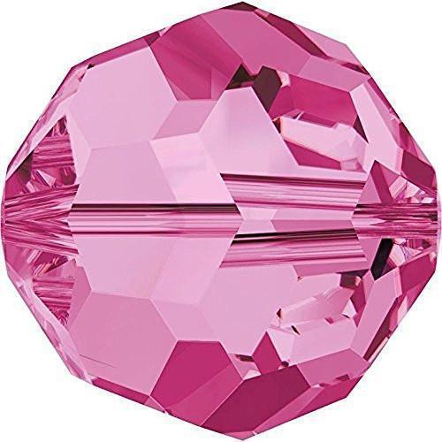 5000 Swarovski® Crystal Beads Round Rose