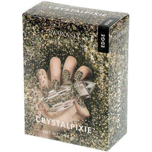 Nail Art Swarovski® Crystal Pixie™ Edge Golden Dreams