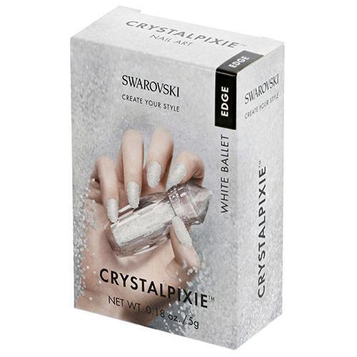 Nail Art Swarovski® Crystal Pixie™ Edge White Ballet – Crystalize