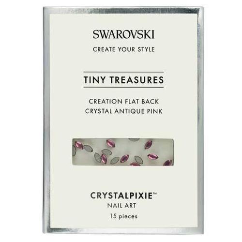 Swarovski® Tiny Treasures Creation Flatback Crystals for Nail Art Antique Pink