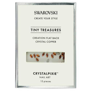 Swarovski® Tiny Treasures Creation Flatback Crystals for Nail Art Copper