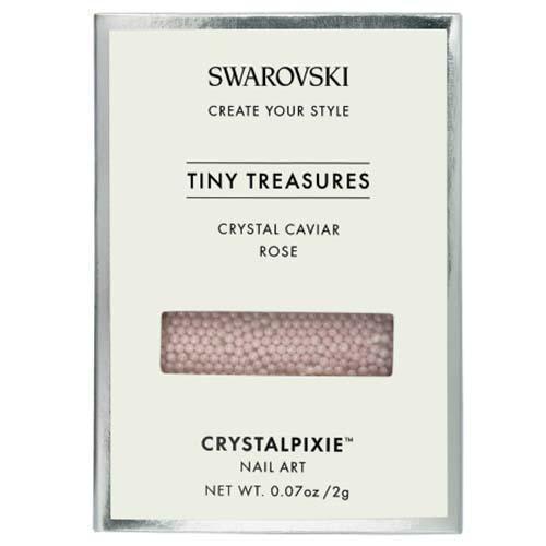 Swarovski® Tiny Treasures Crystal Caviar Beads for Nail Art Rose