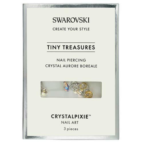 Swarovski® Tiny Treasures Nail Piercing Pendant for Nail Art Crystal AB