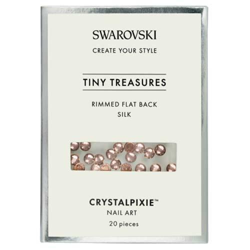 Swarovski® Tiny Treasures Rimmed Flatback Crystals for Nail Art Silk