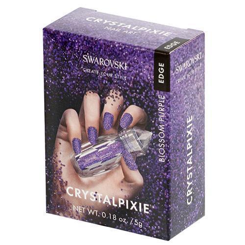 Nail Art Swarovski® Crystal Pixie™ Edge Blossom Purple