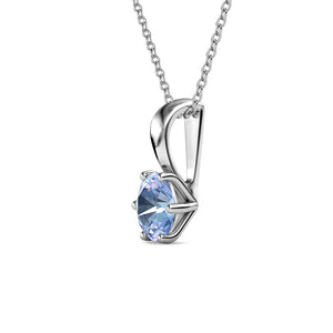 Crystalize Provence Lavender Necklace With Crystals From Swarovski®