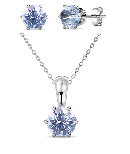 Crystalize Provence Lavender Set With Crystals From Swarovski®